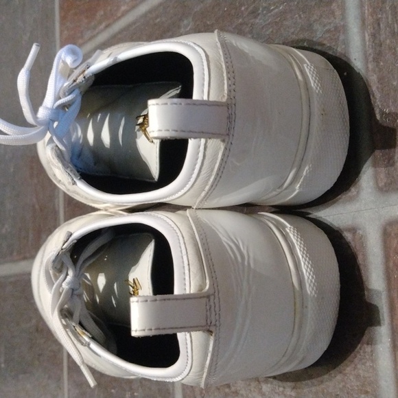 Giuseppe Zanotti patent leather and smooth leather white Sneakers size 37 - Picture 6 of 11